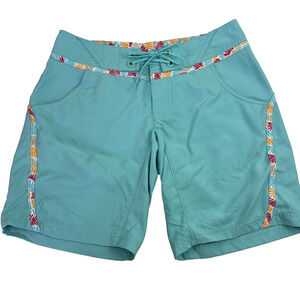 Columbia Turquise Women's Swim PFG Board Shorts